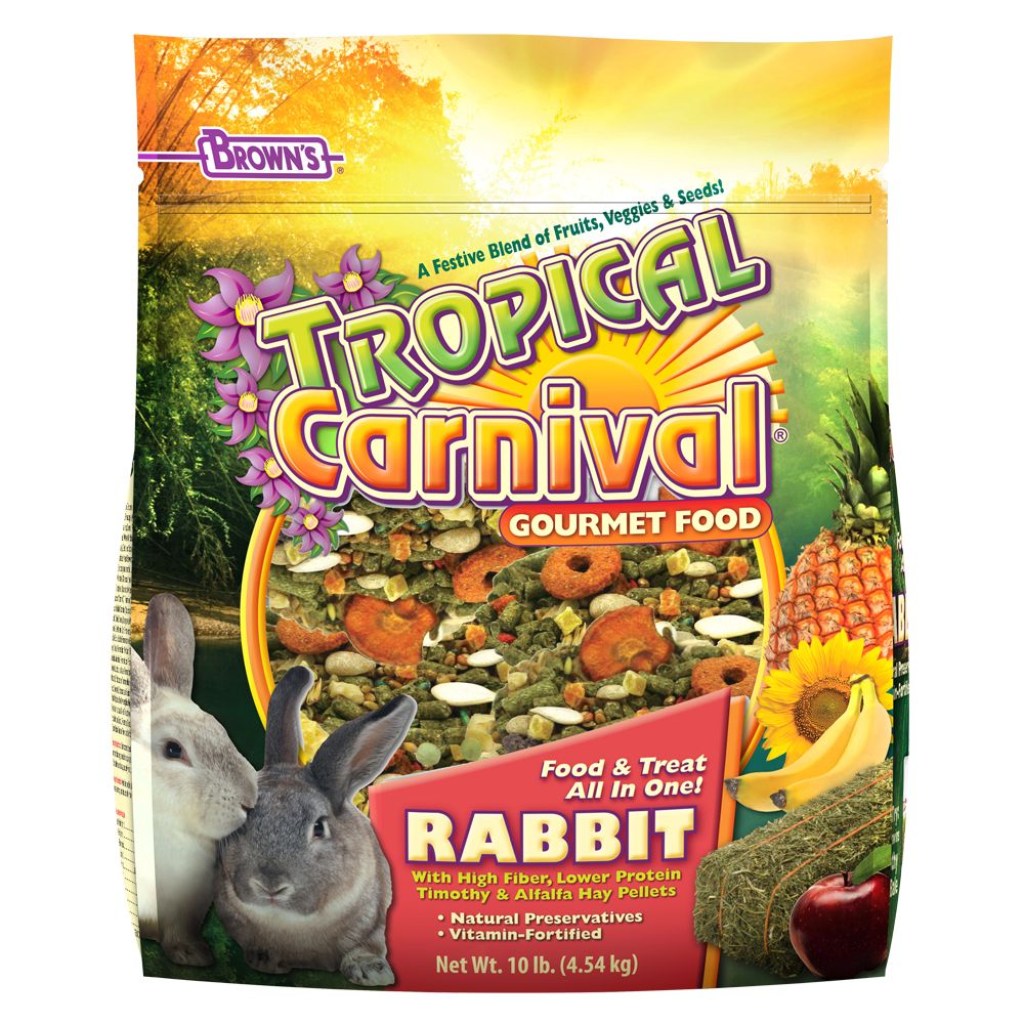Picture of: Brown’s® Tropical Carnival® Gourmet Rabbit Food