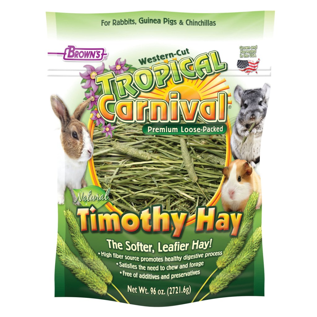 Picture of: Brown’s Tropical Carnival Natural Timothy Hay,  oz.