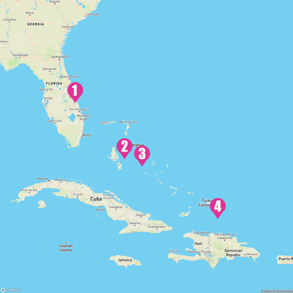 Picture of: Carnival Freedom – September ,  – Cruise Map & Port Info