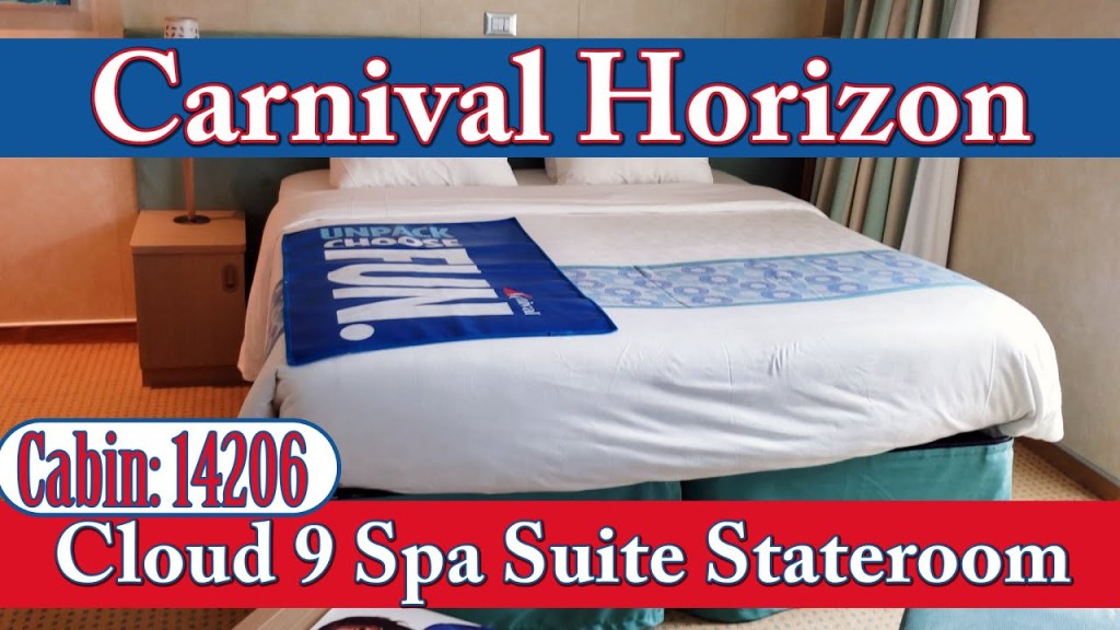 Picture of: Carnival Horizon Cloud  Spa Balcony Stateroom Tour Cabin