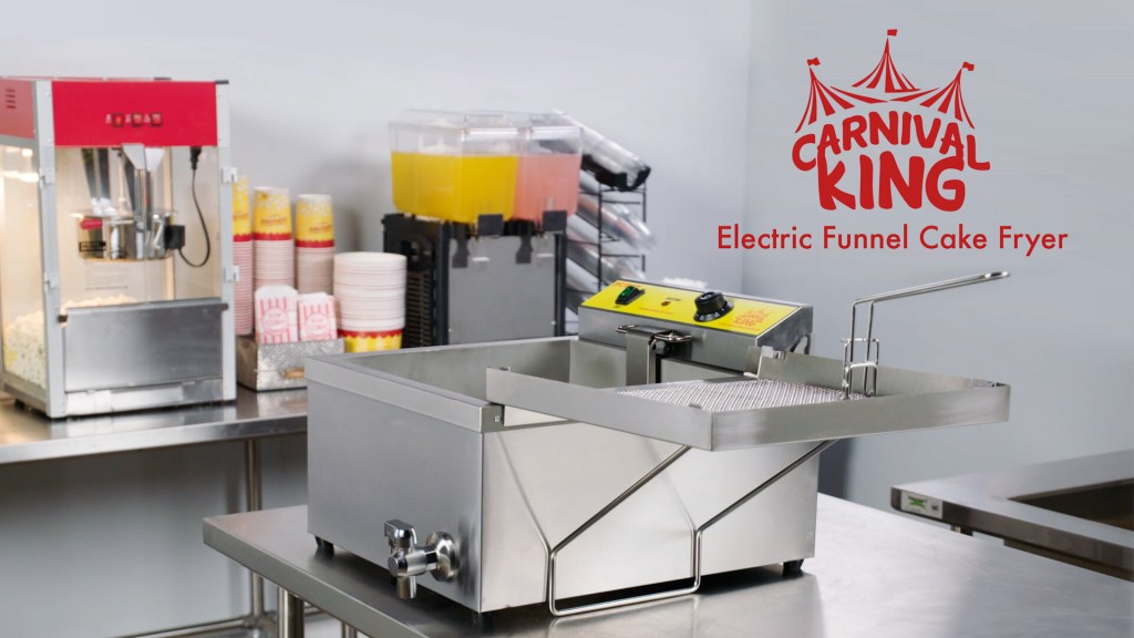 Picture of: Carnival King Electric Funnel Cake Fryers Video  WebstaurantStore