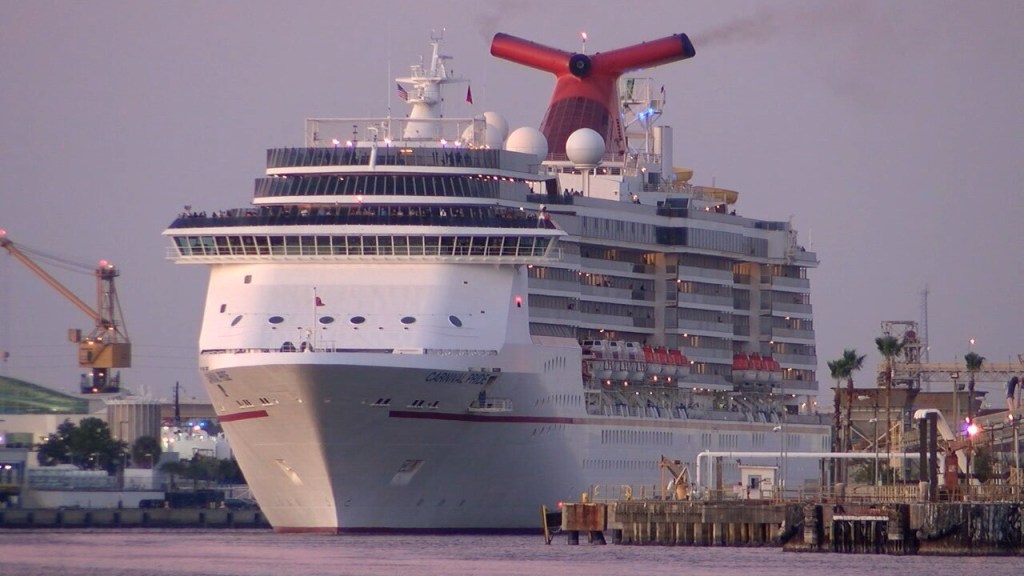 Picture of: Carnival Pride sets sail from Port Tampa Bay