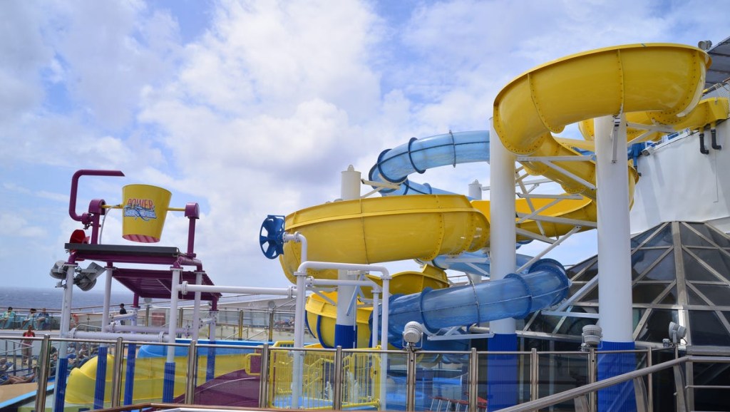 Picture of: Photos: Carnival Glory gets a splashy new water park