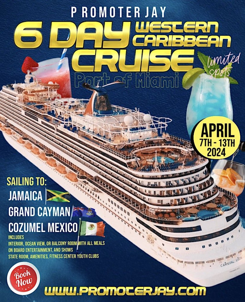 Picture of: Promoter Jay  Day Western Caribbean Cruise Port of Miami