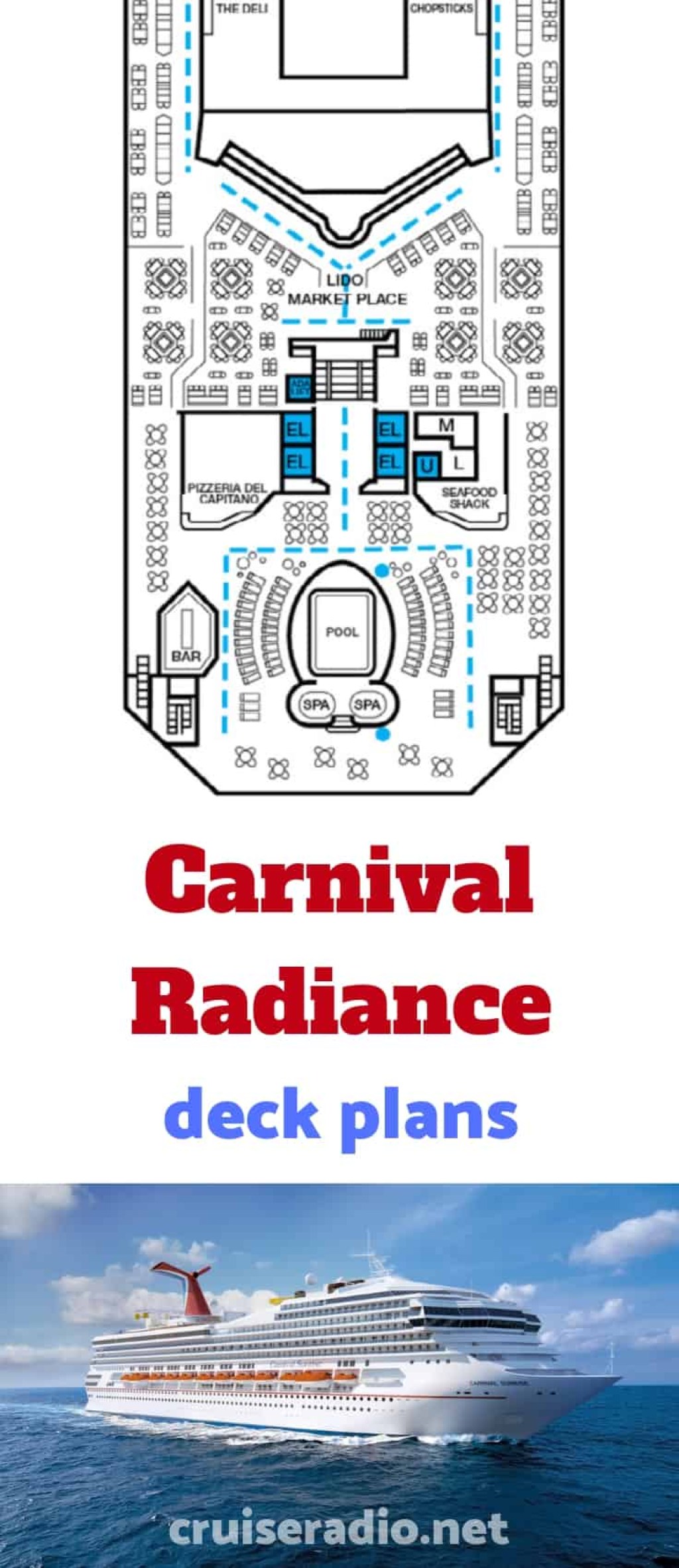 Picture of: Radiance Deck Plans – Cruise Radio – Daily Updates On The Cruise