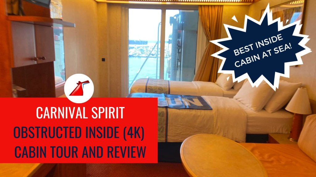 Picture of: Review and Tour of the Best Inside Cabin on the Carnival Spirit