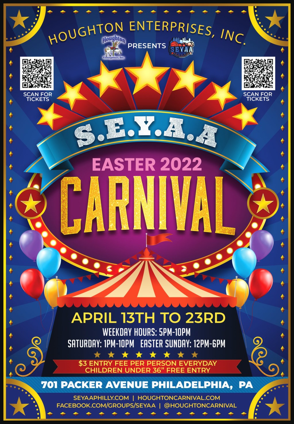Picture of: S.E.Y.A.A. Easter Carnival Pre-Sale Tickets! – S.E.Y.A.A.