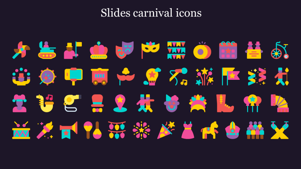 Picture of: Slides Carnival Icons PowerPoint Template and Google Slides