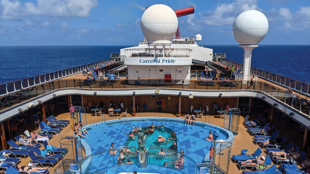 Picture of: Smaller, older Carnival Pride still has it where it counts: Travel