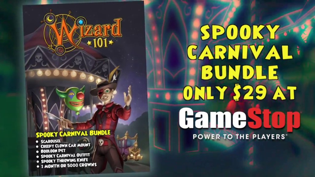 Picture of: Spooky Carnival Bundle  Wizard Free Online Game