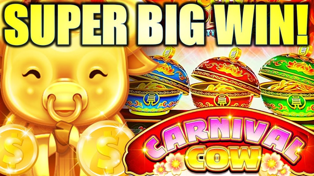 Picture of: ★SUPER BIG WIN!★ TIGERS, COWS, & MONKEYS!! 🐮 CARNIVAL COW COIN COMBO Slot  Machine (LIGHT & WONDER)