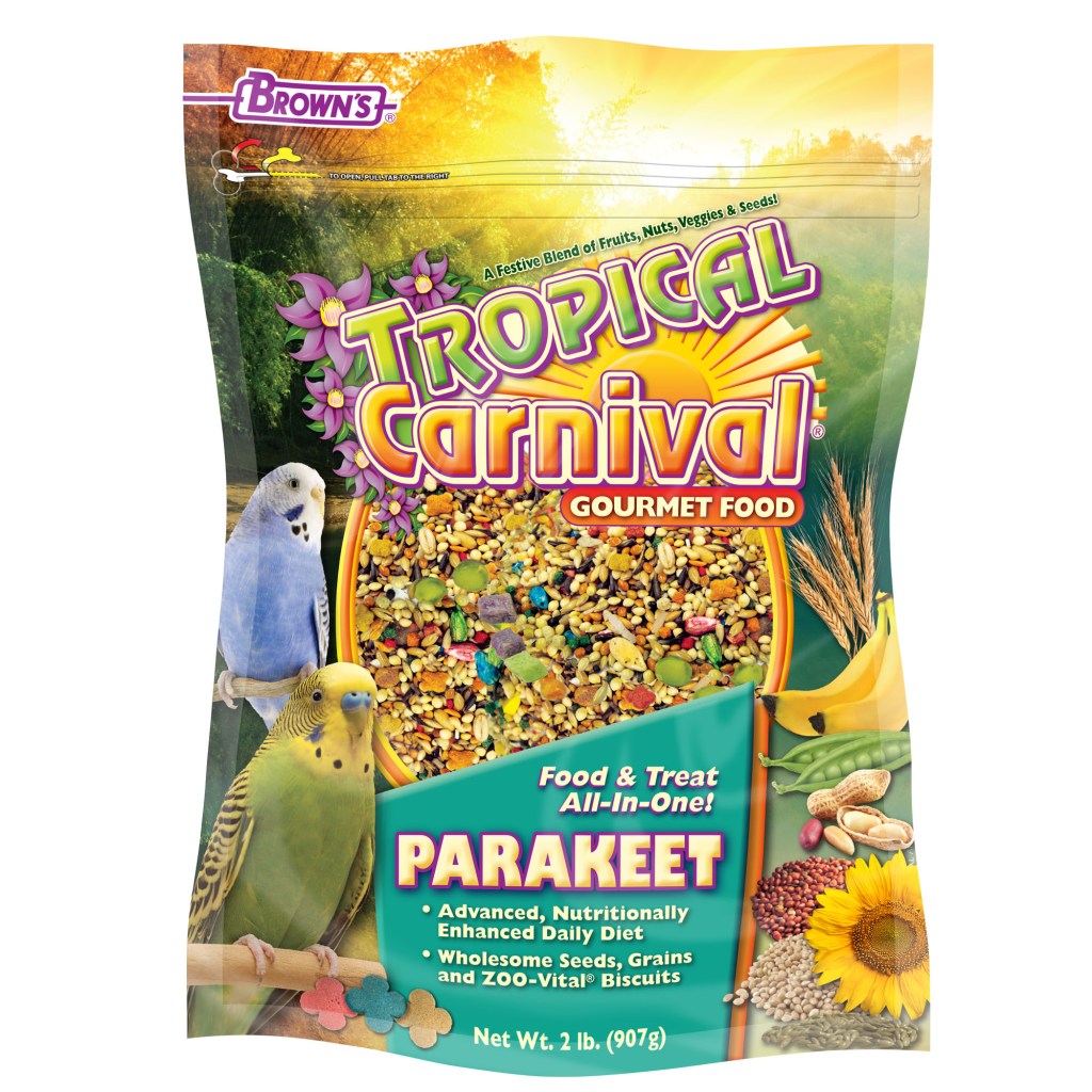 Picture of: Tropical Carnival® Gourmet Parakeet Food – F.M