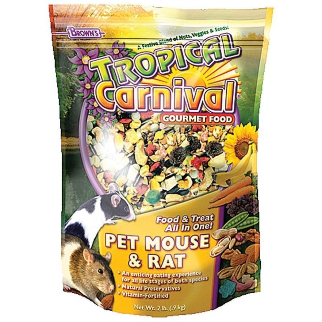 Picture of: TROPICAL CARNIVAL GOURMET PET MOUSE/RAT FOOD