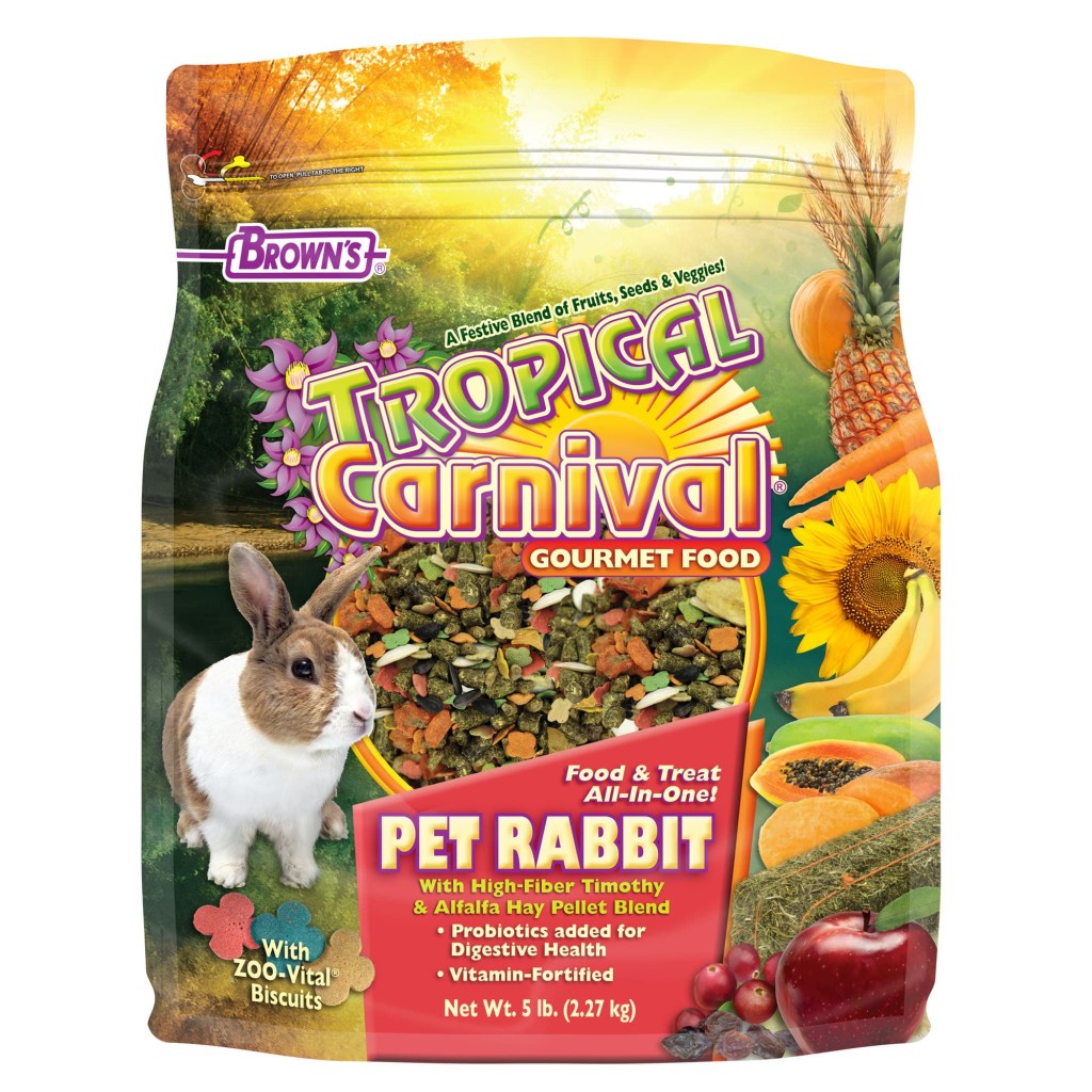 Picture of: Tropical Carnival® Gourmet Pet Rabbit Food – F.M