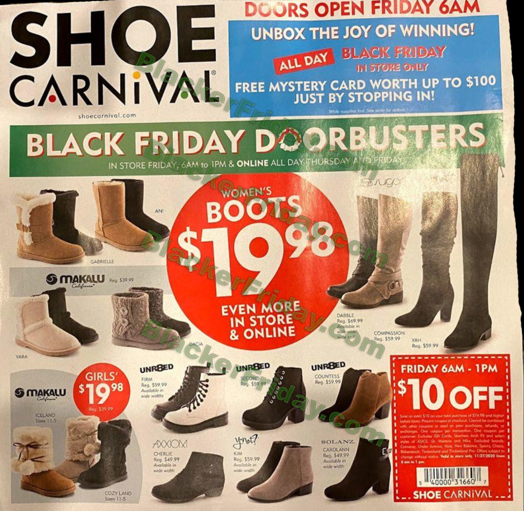 Picture of: What to expect at Shoe Carnival’s Black Friday  Sale – Blacker