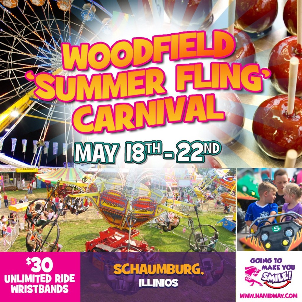 Picture of: Woodfield Mall on Twitter: “Summer Fling Carnival is just days