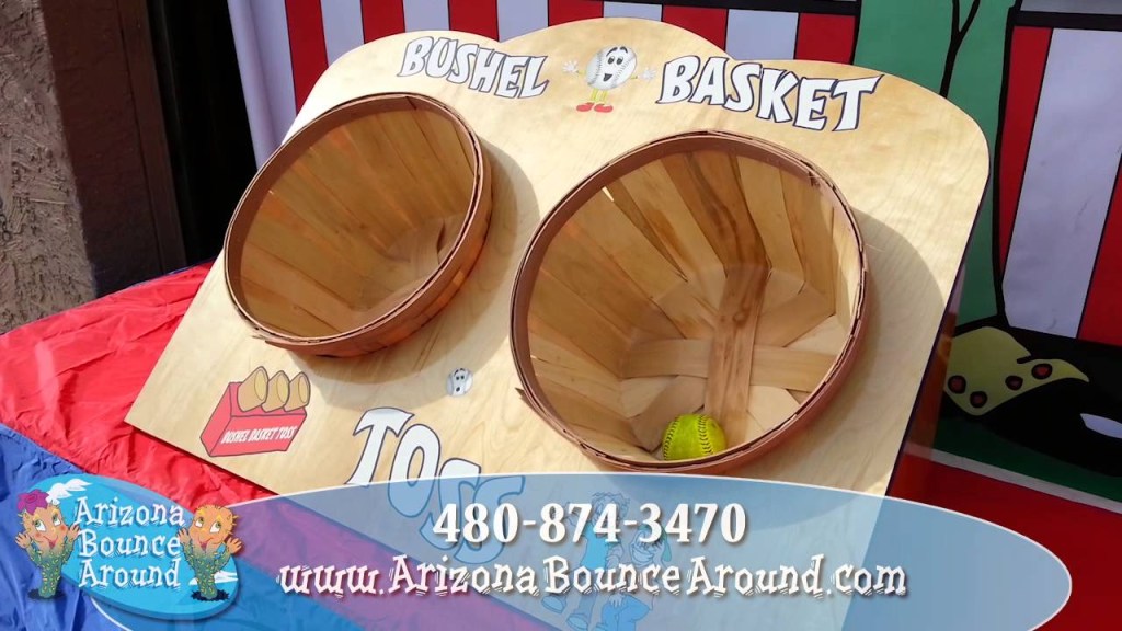 peach basket carnival game - Basket Toss Carnival Game Rental - Phoenix, Arizona - Carnival Game Rentals  AZ