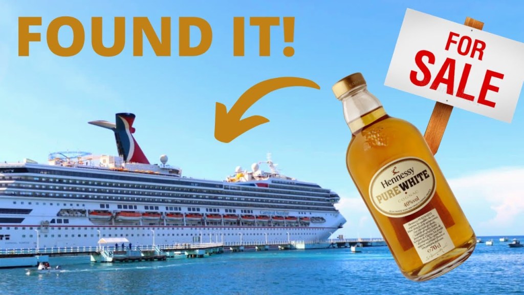 Picture of: Can you buy HENNESSY WHITE on a Cruise Ship?