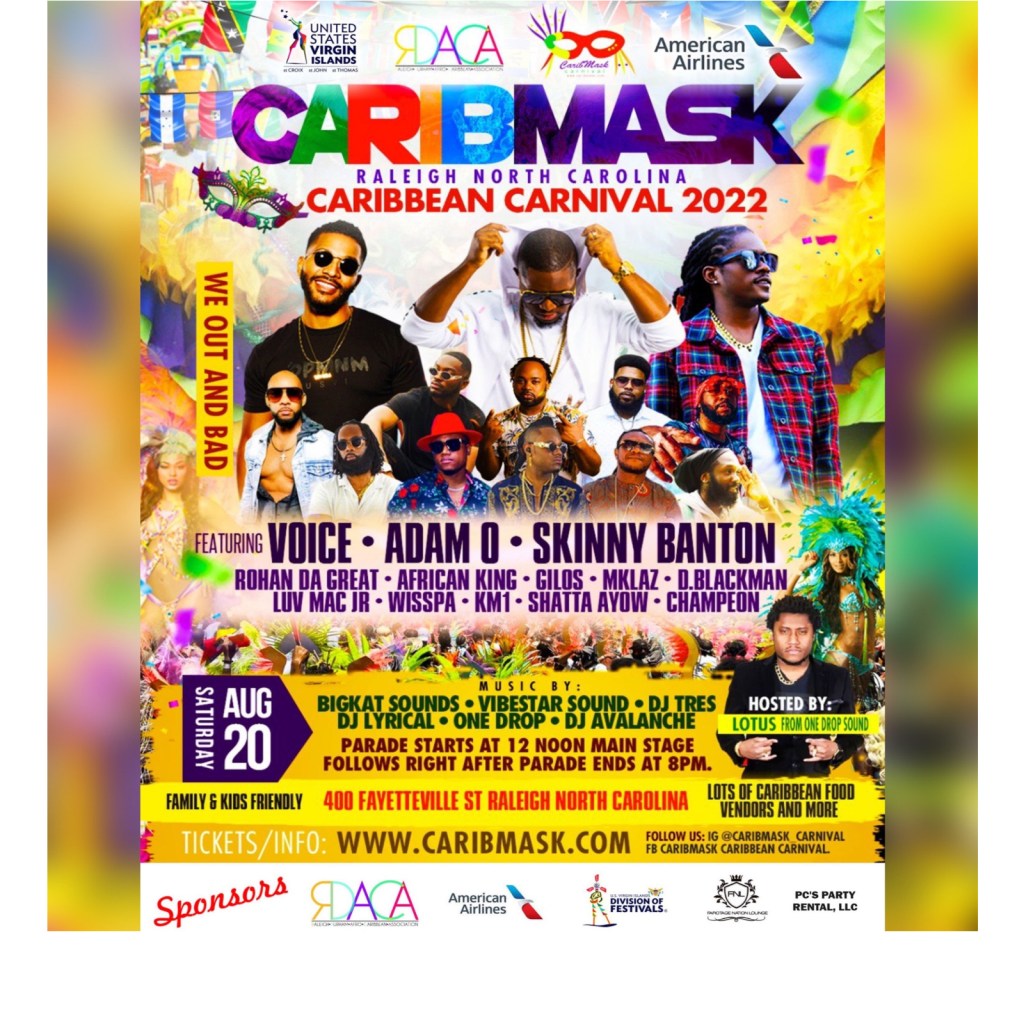Picture of: CARIBMASK Caribbean Carnival  Raleigh North Carolina (AUG th