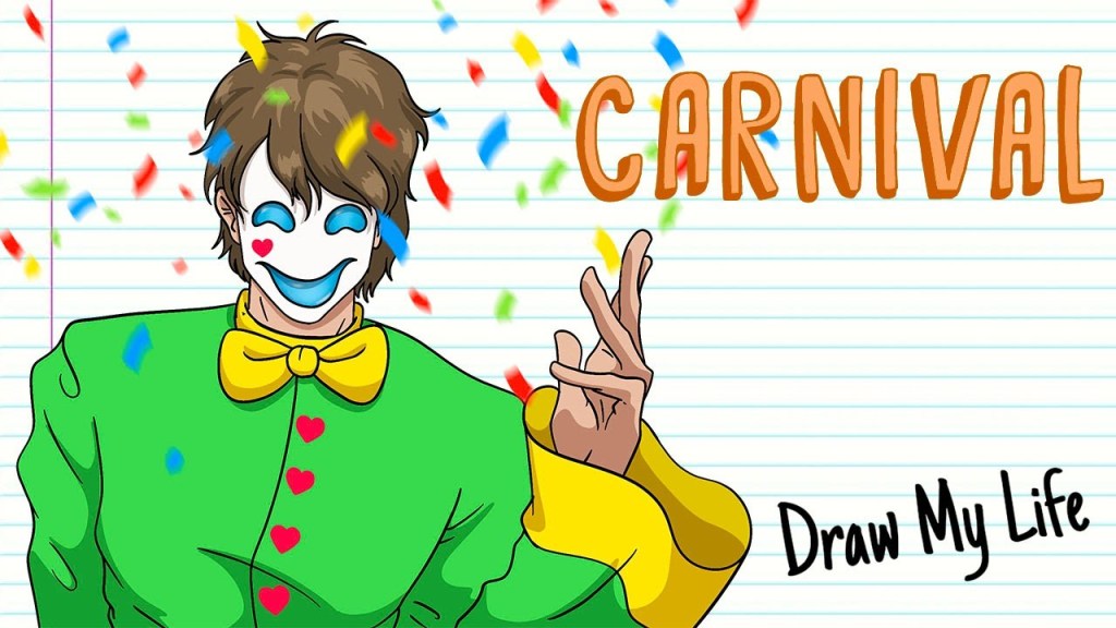 Picture of: CARNIVAL, HAPPYPASTA OF MASKY  Draw My Life