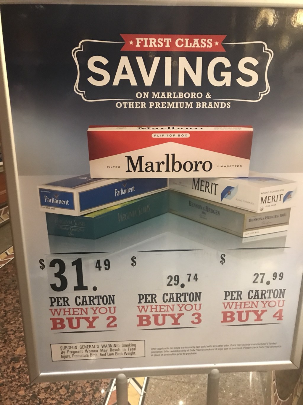 Picture of: Cigarette Prices On Board – Carnival Cruise Lines – Cruise Critic