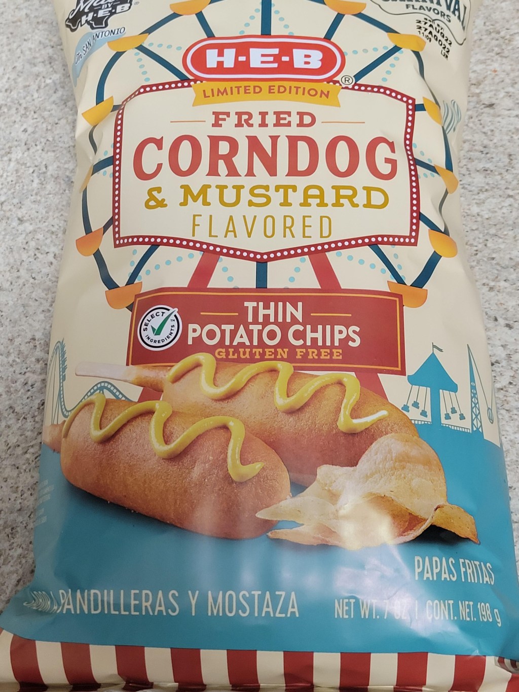 Picture of: HEB Carnival Flavor Chips : r/Austin