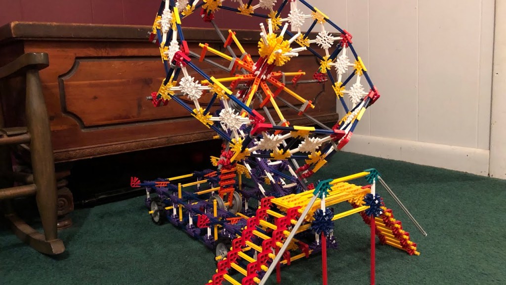 Picture of: Knex Round Up Fair Ride / Carnival Ride Model