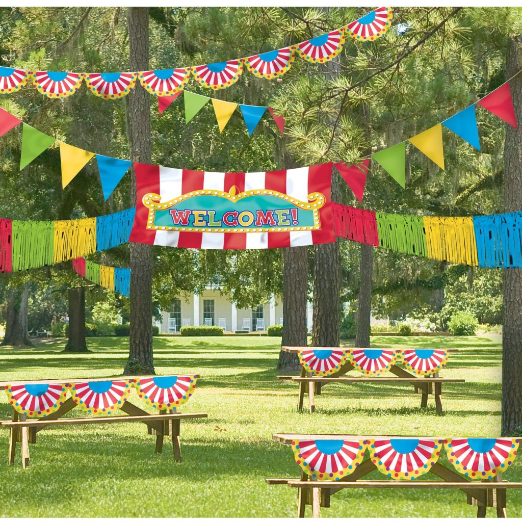 Picture of: Outdoor Carnival Giant Decorating Kit – Multicolor,  Pack