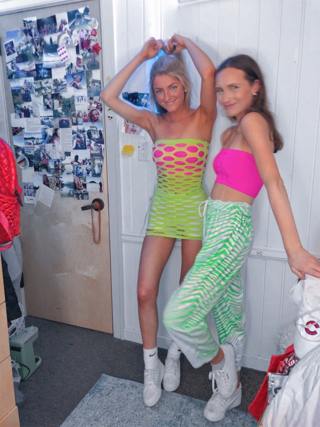 Picture of: sophia_mirovski ✰  Neon party outfits, Party outfit college