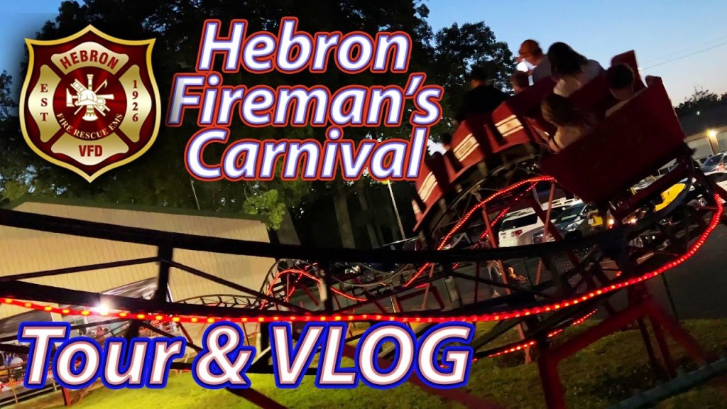 Picture of: Visiting a Classic Small Town Funfair, Hebron Fireman’s Carnival  Tour &  VLOG  June